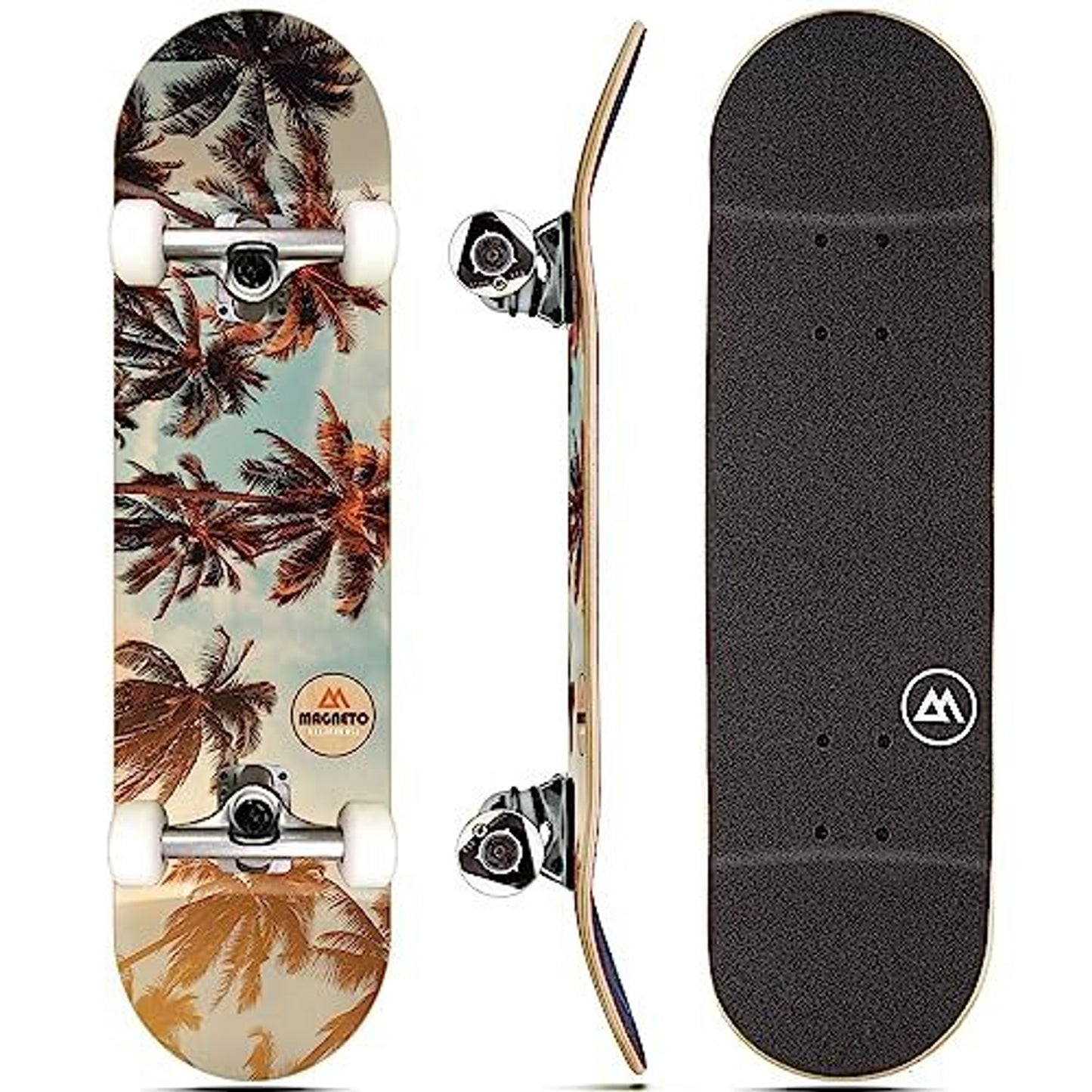 Cruiser Skateboard - Maple Wood - Palm Trees