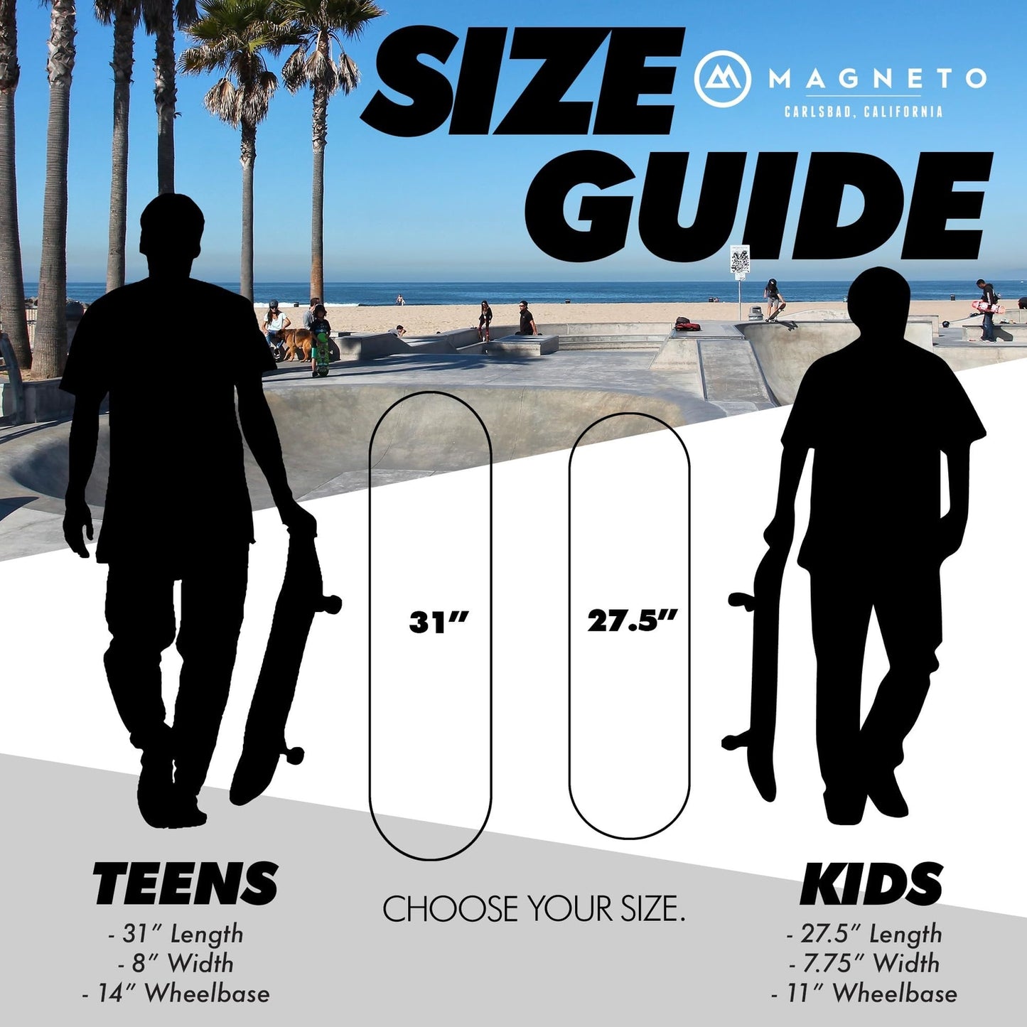 Cruiser Skateboard - Maple Wood - RetroSun